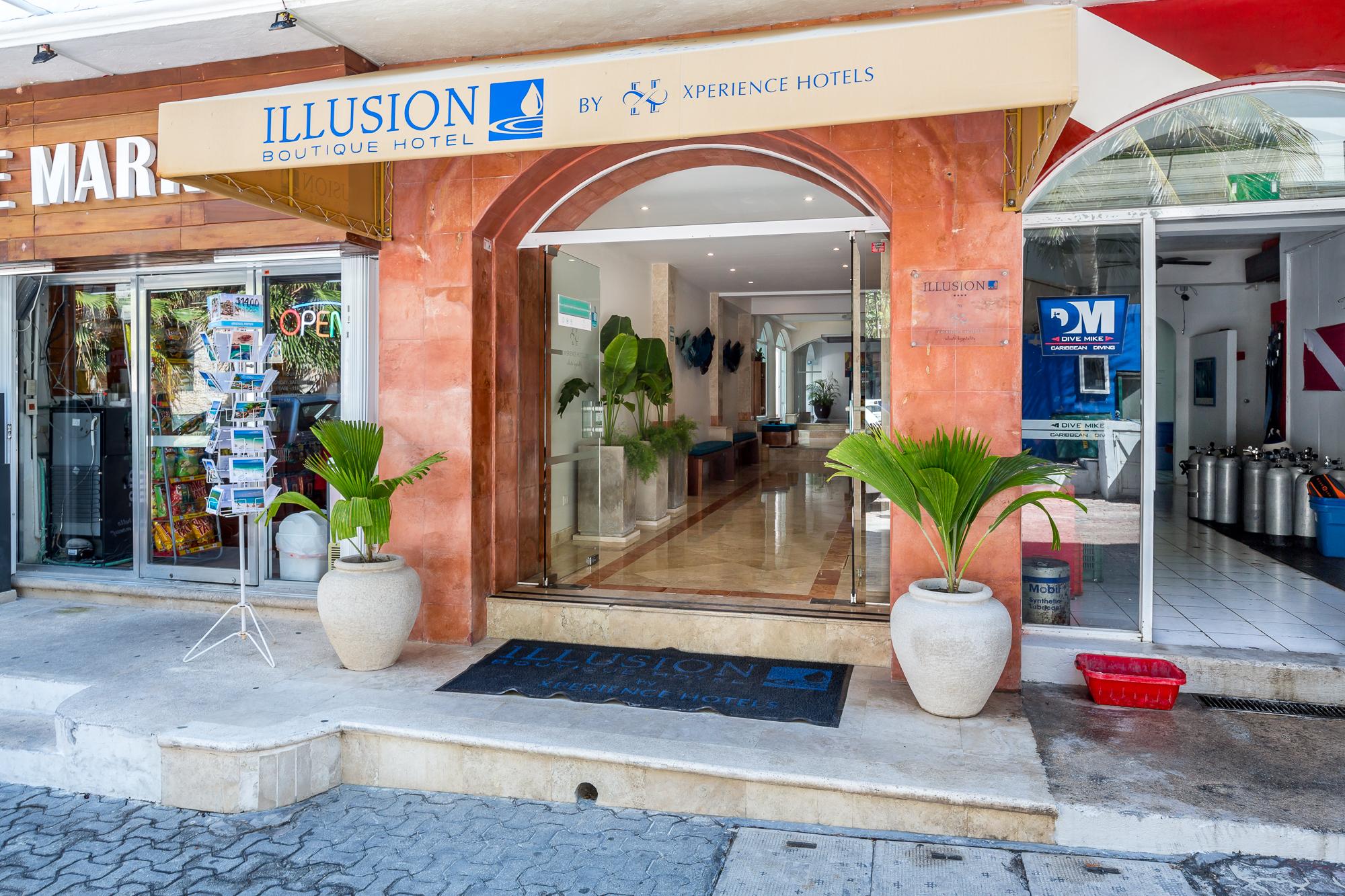 Illusion Boutique "Near Beach" (Adults Only) Hotell Playa del Carmen Exteriör bild