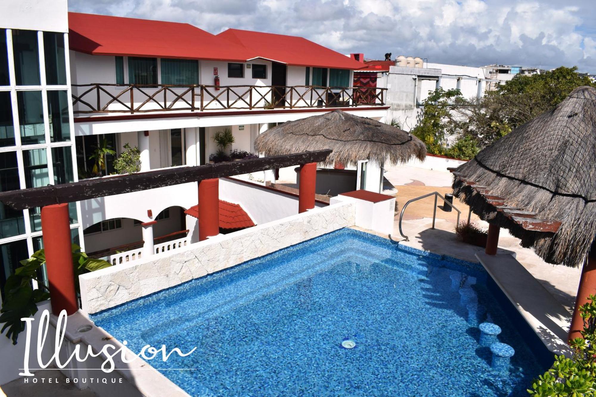 Illusion Boutique "Near Beach" (Adults Only) Hotell Playa del Carmen Exteriör bild