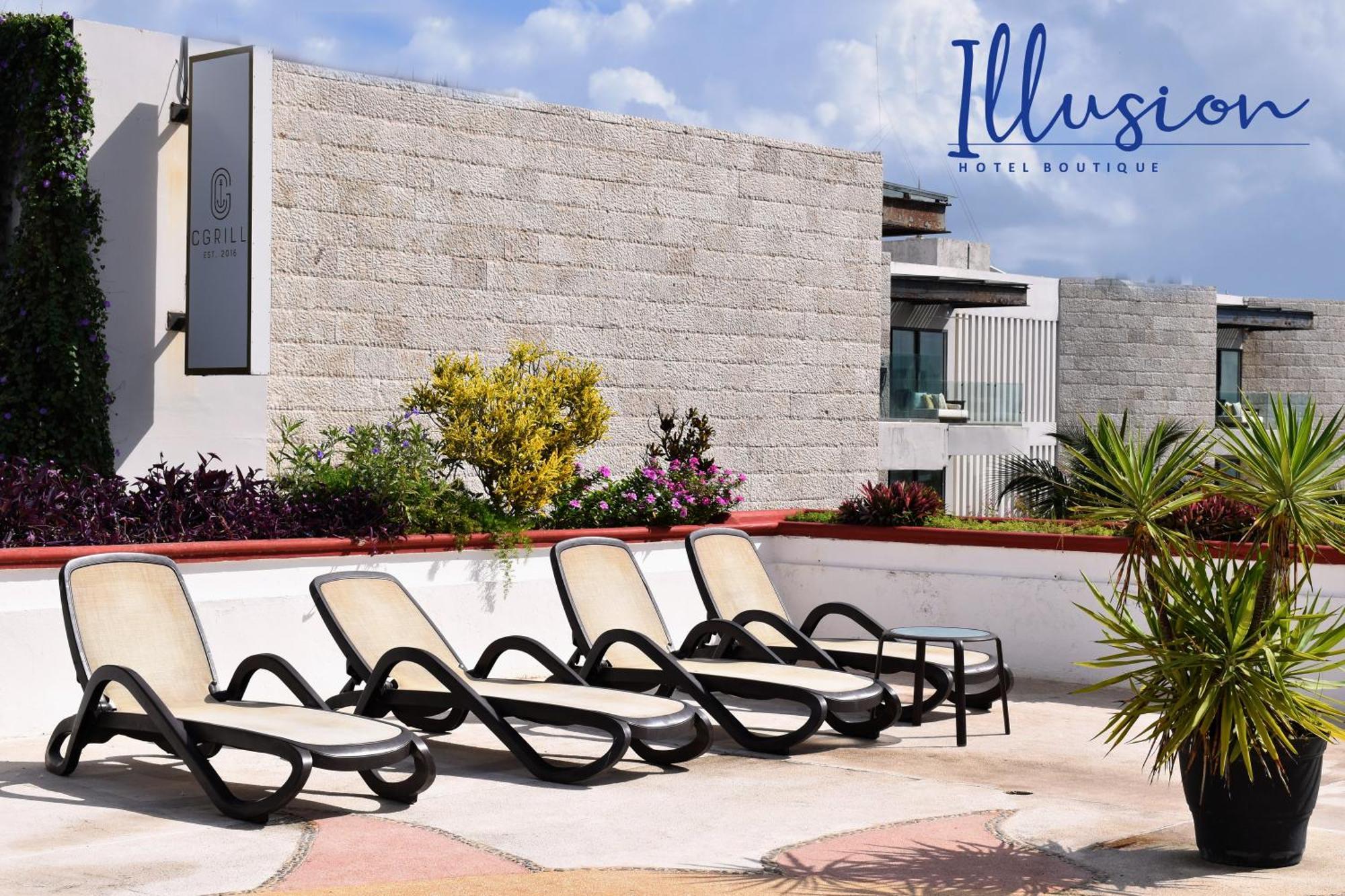 Illusion Boutique "Near Beach" (Adults Only) Hotell Playa del Carmen Exteriör bild